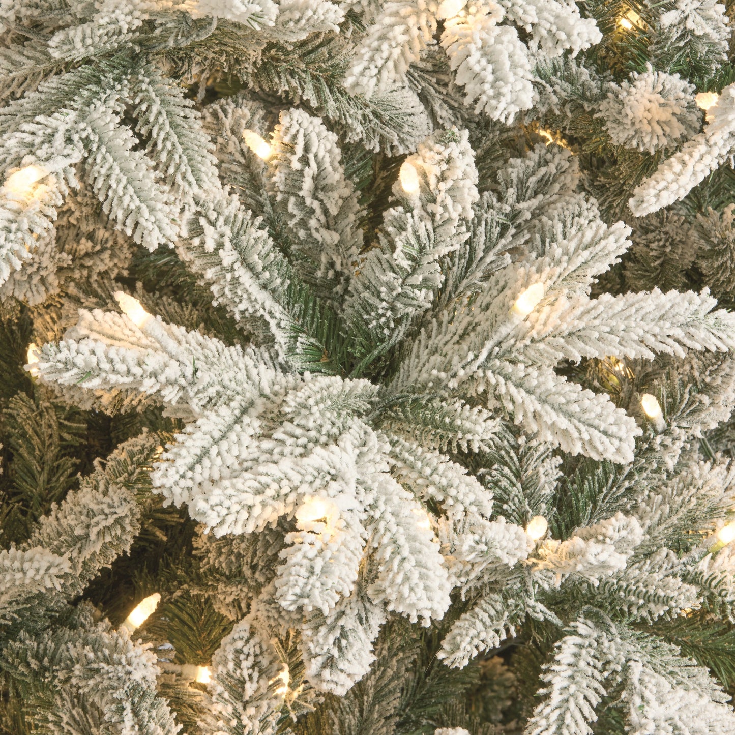 6.5FT Snowy Harmony Spruce Pre-Lit - National Tree Company | AT107