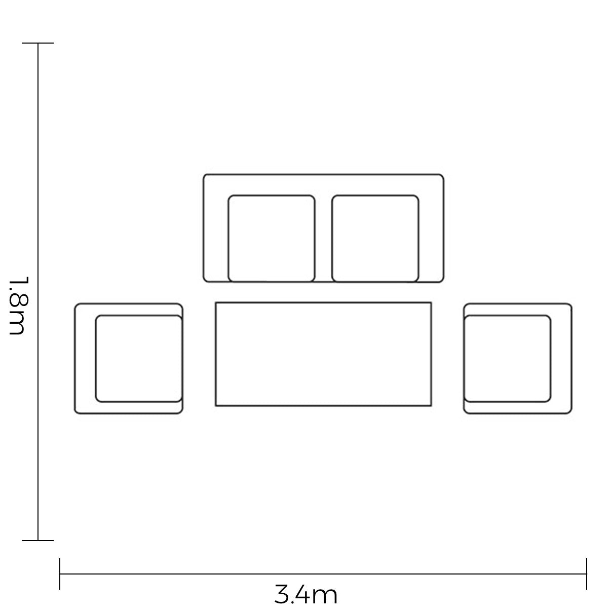 Hartman Buxton Lounge Set | C0011