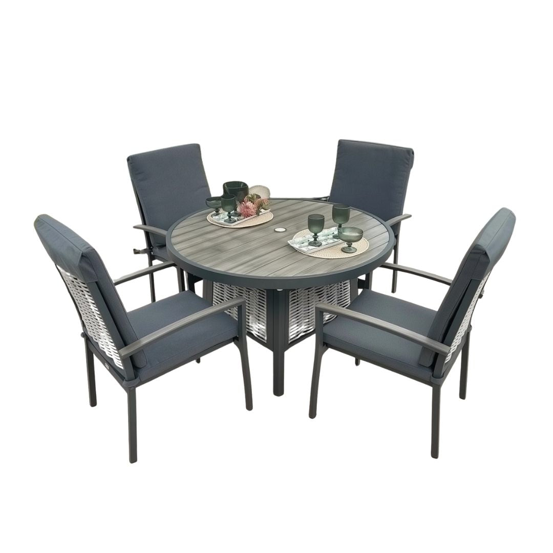 Hill & Dale Saltaire 4 Seat Dining Set | A0002