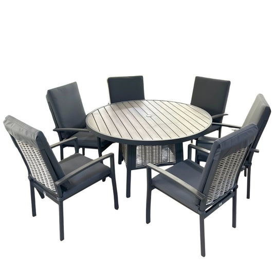 Hill & Dale Saltaire 6 Seat Dining Set | A0003
