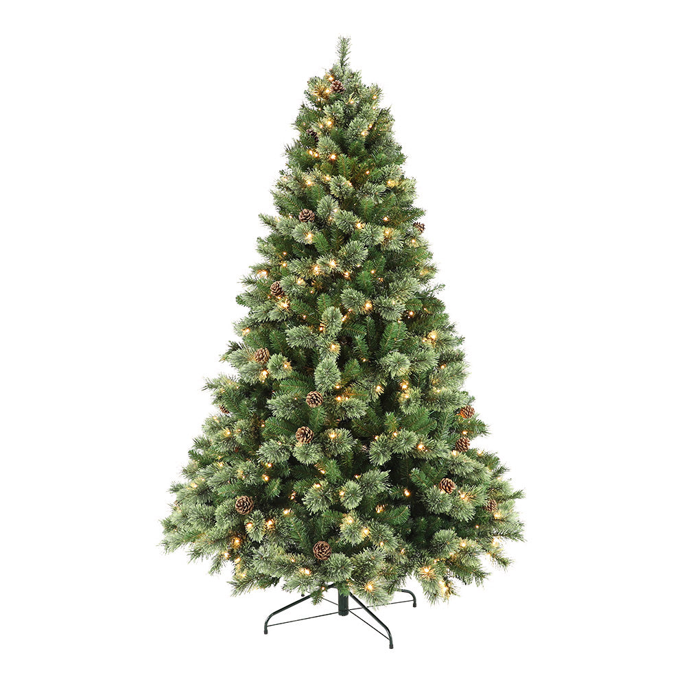 6ft Mountain Spruce Pre-Lit - Puleo Christmas Tree | AT61
