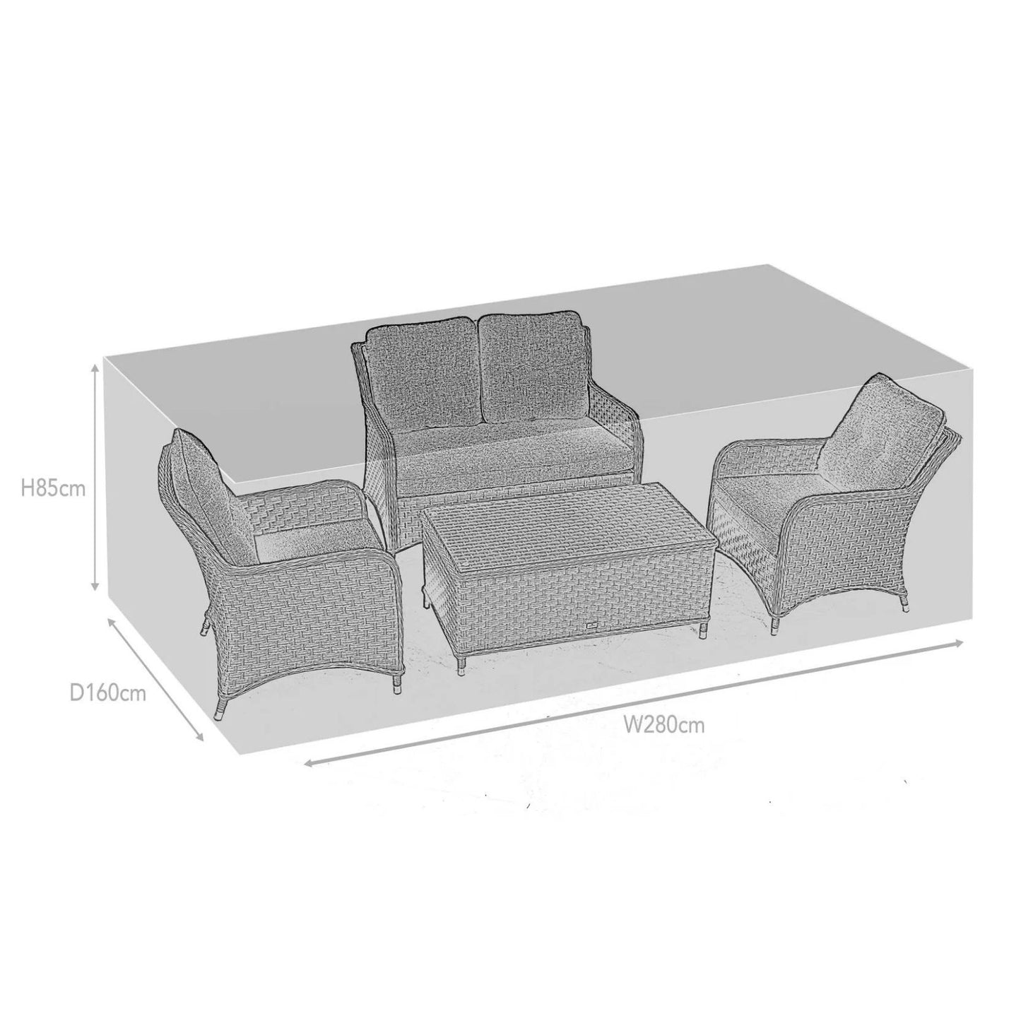 Supremo Lounge Set Covers