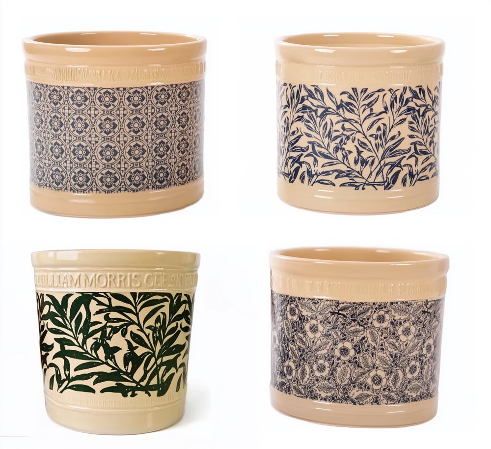 置物 after do be noon Woodlodge William Morris Pot 16cm – Yorkshire Garden Centres