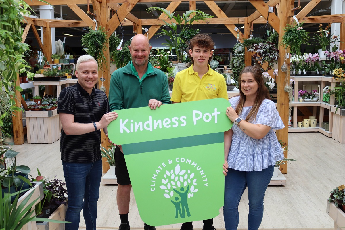 Funds from our kindness pot has supported 22 local community groups and charities this year