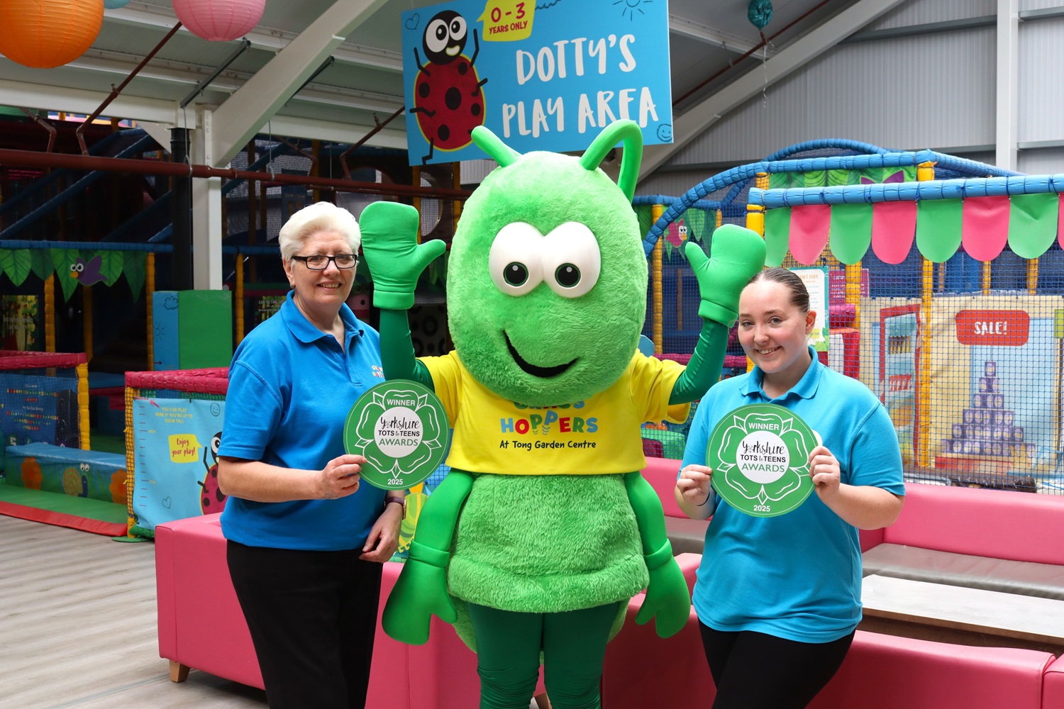 Thanks to your votes, Grass Hoppers has won a regional award