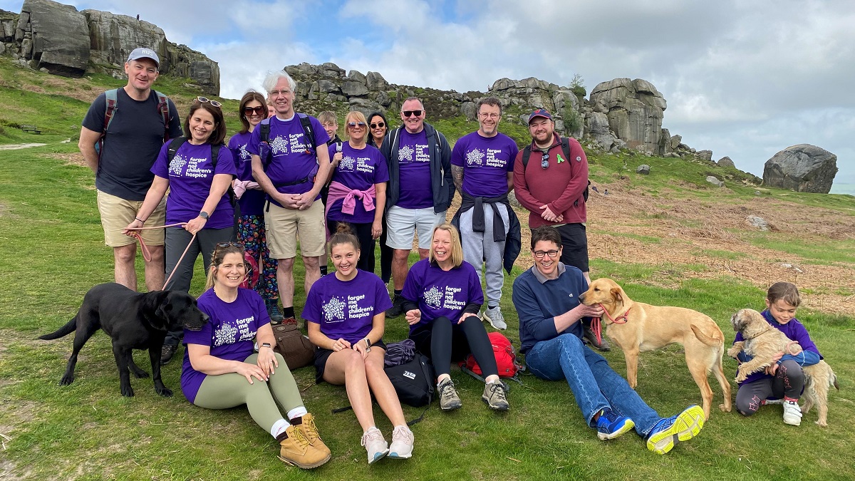 Our sponsored walk for Forget Me Not Children’s Hospice raised over £6,700