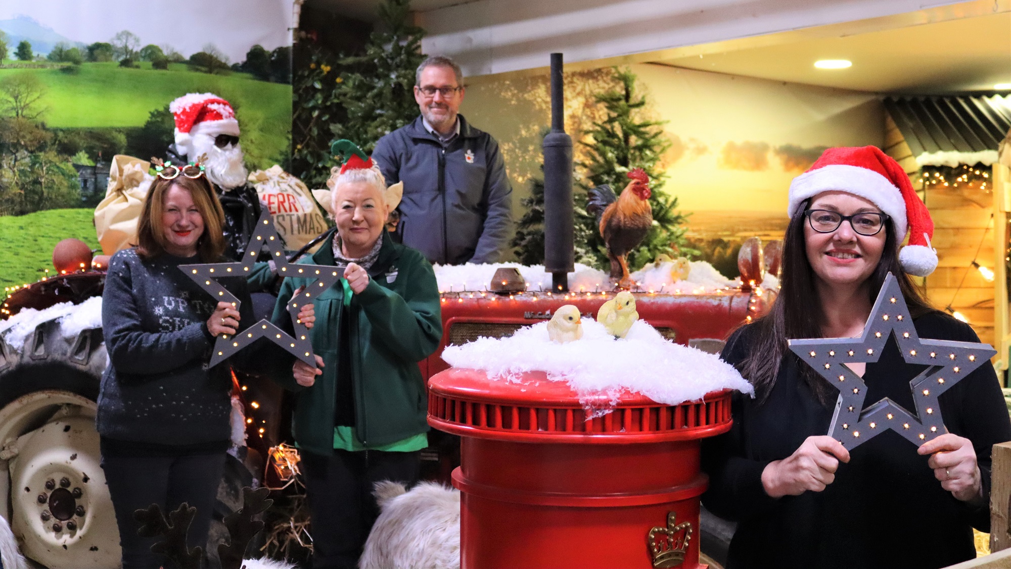 We’ve won an award for our Christmas displays for the sixth year running!