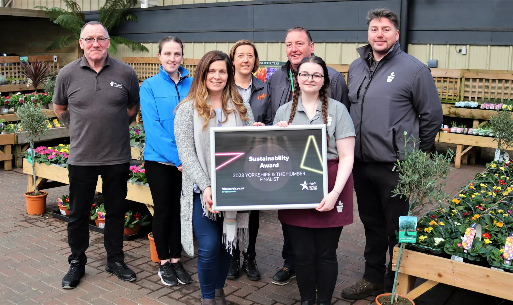 We’ve been shortlisted for a regional sustainability award