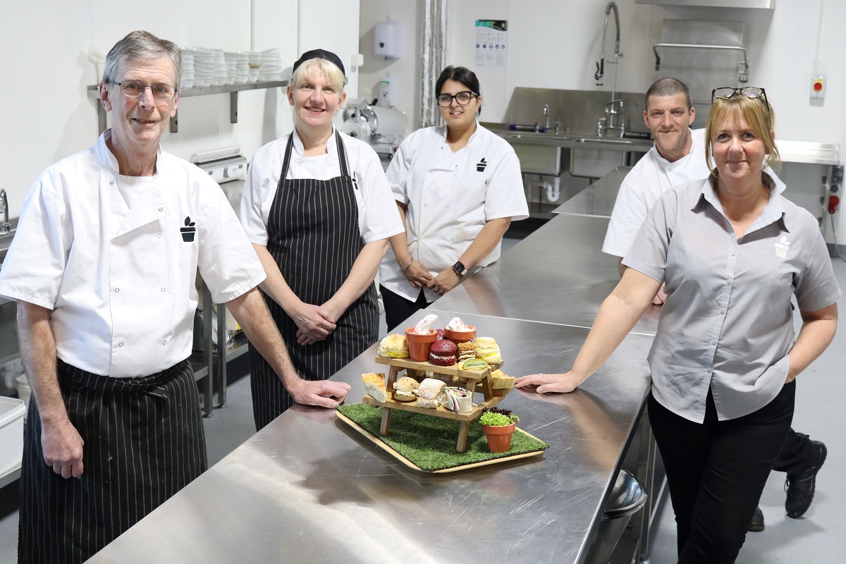 We’ve trebled the space in our prep kitchen for more afternoon teas!