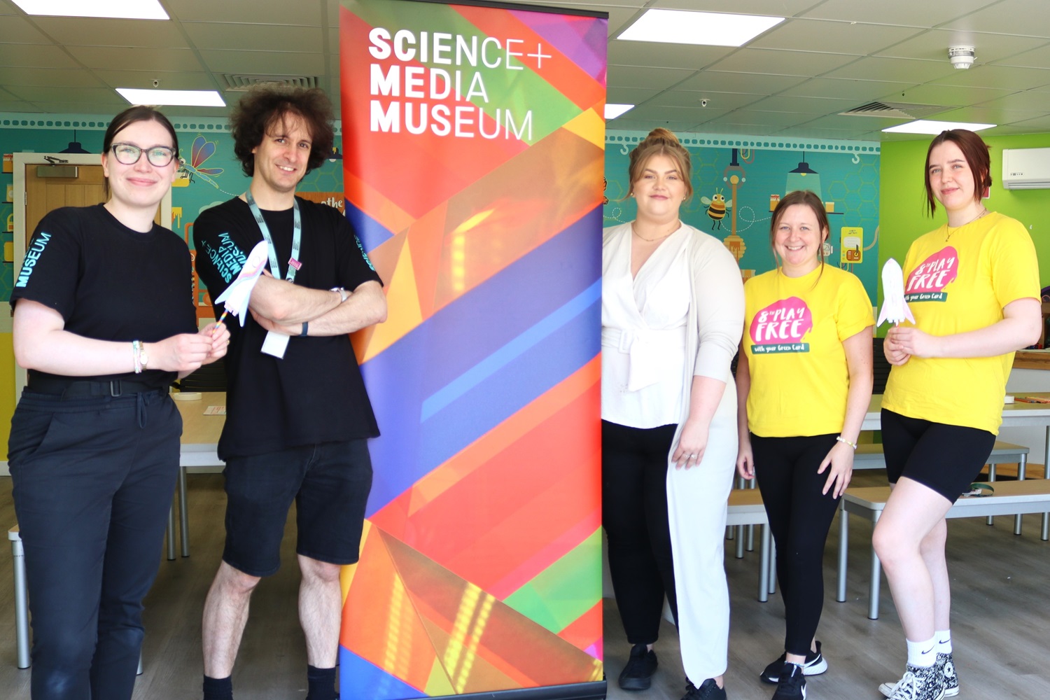We’ve partnered with the Science and Media Museum for drop in play sessions this summer