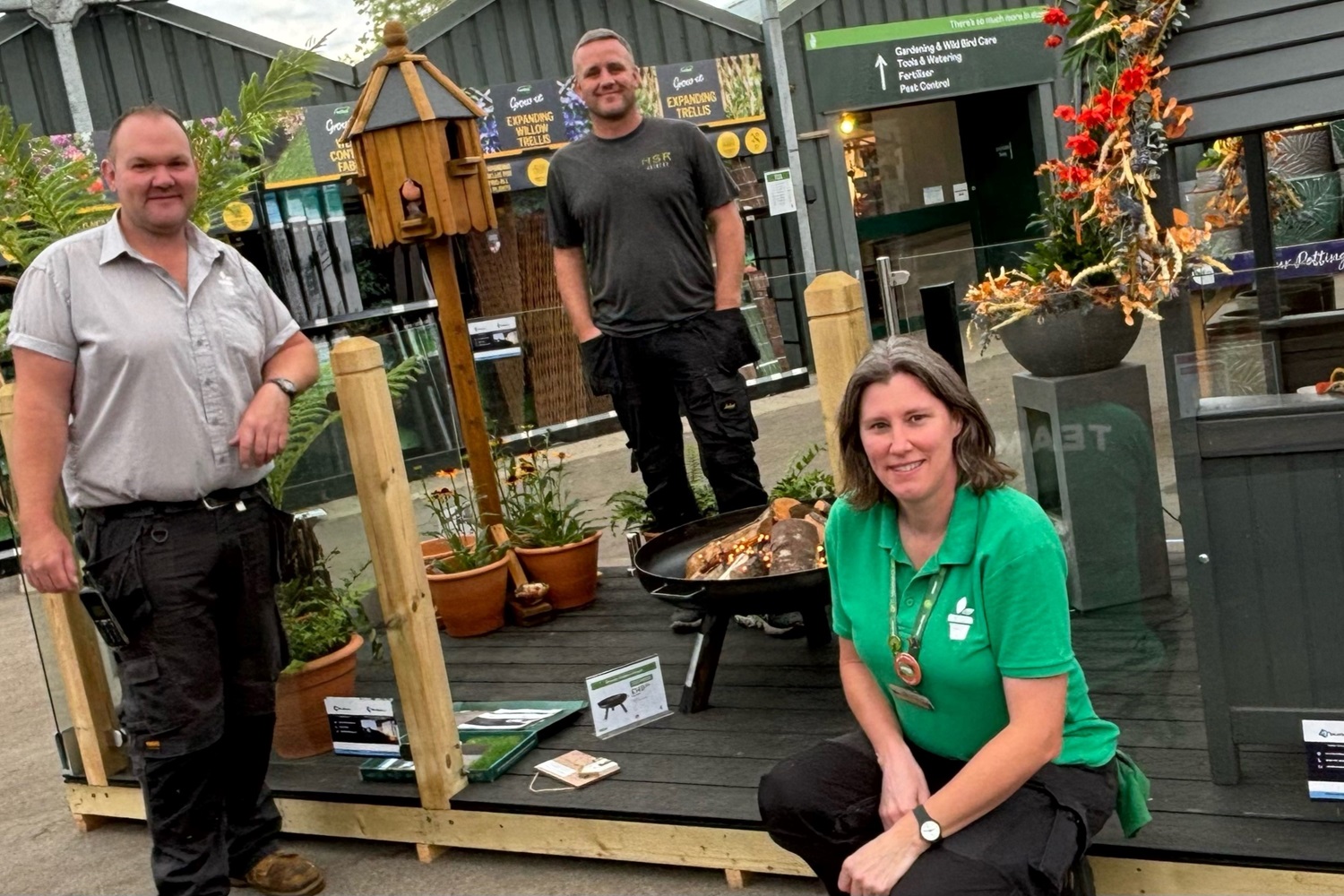 We welcome a Bradford balustrade and decking business to Otley Garden Centre