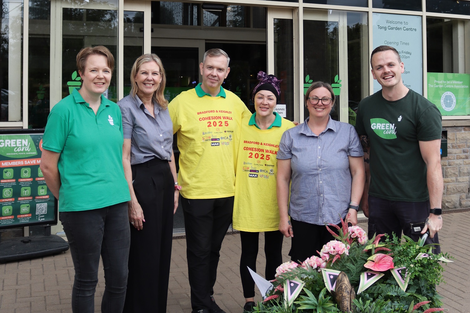 City of Culture Baton visited Tong on its tour of Bradford wards