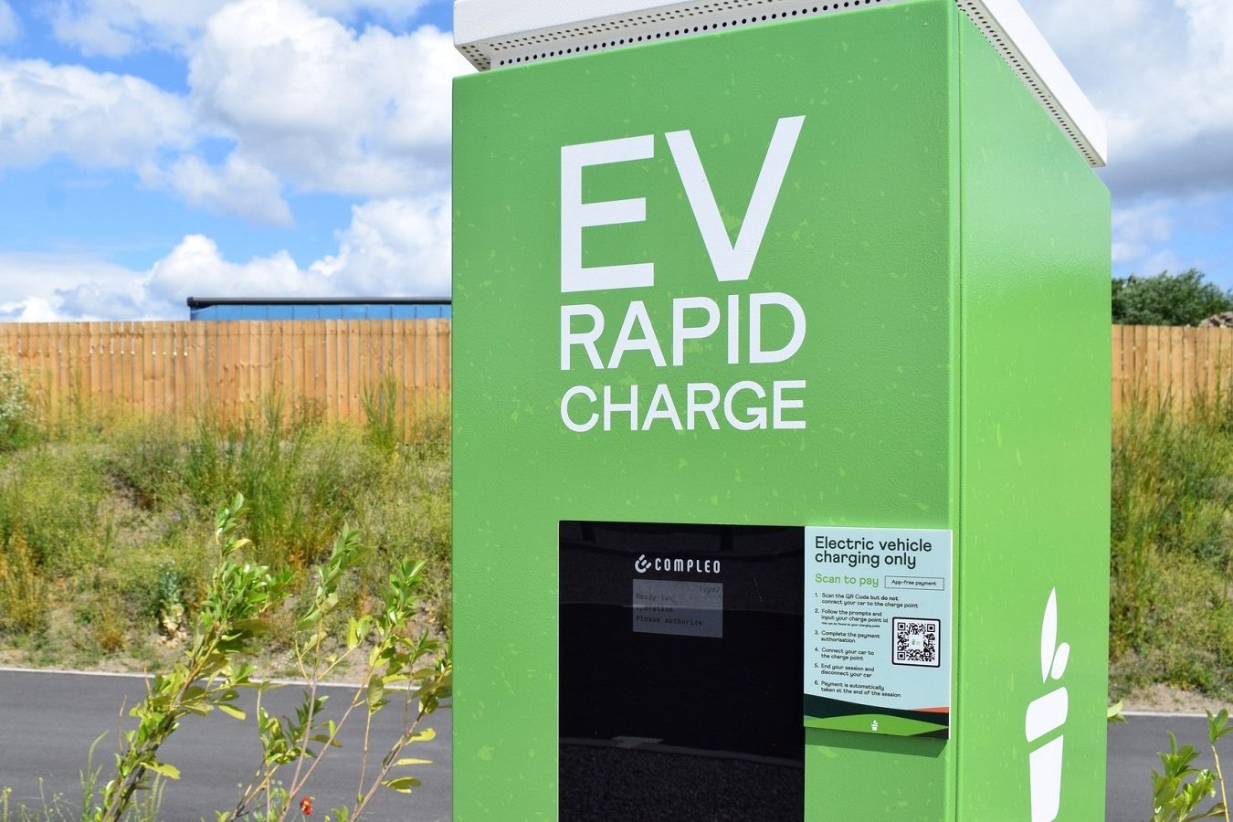 EV Charging Units Now Available at Tingley Garden Centre