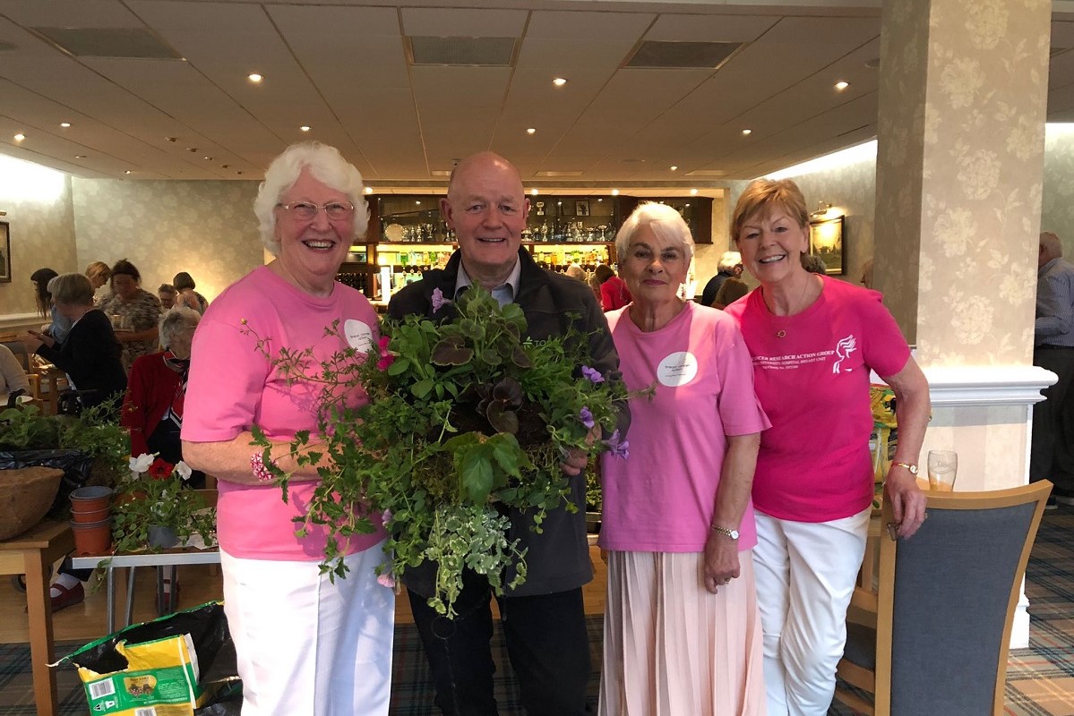 We helped a Leeds Breast Cancer Research Group to raise over £900