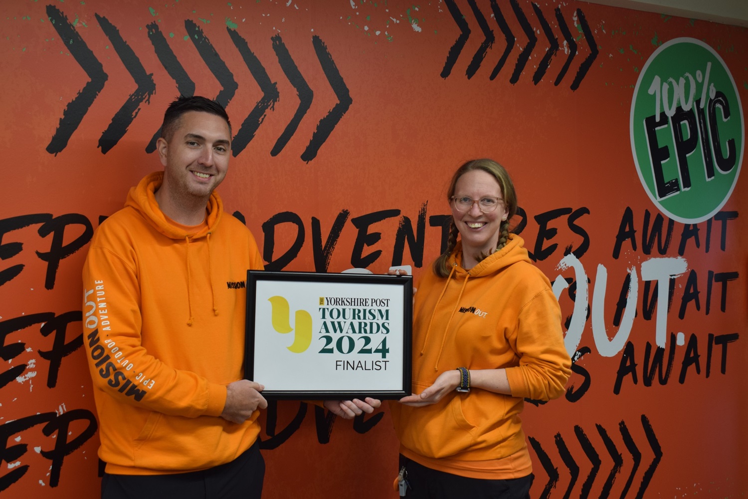 Mission Out has again reached the final of a regional tourism award