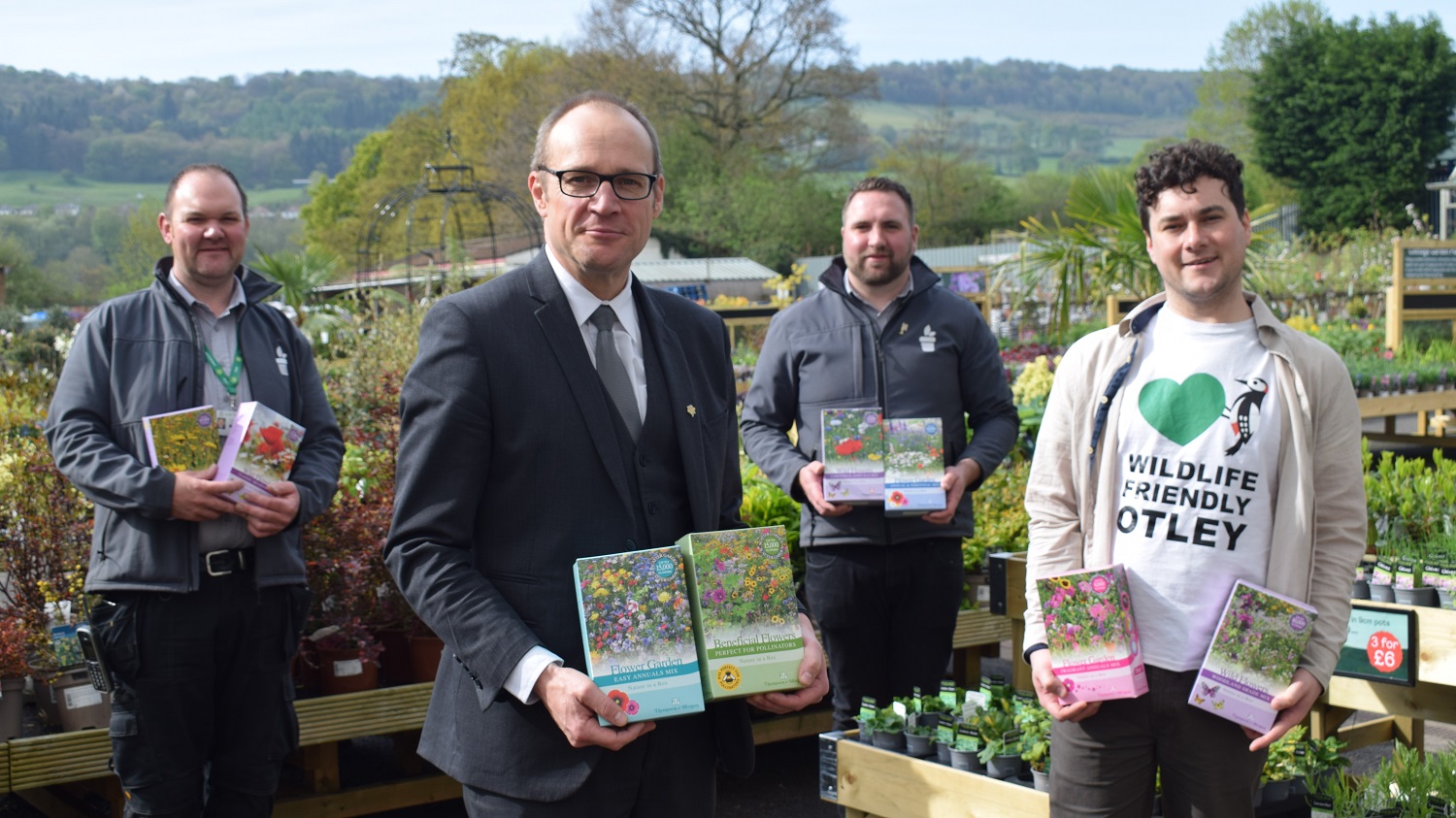 We’re thrilled to support wildlife friendly Otley with their nature recovery plan