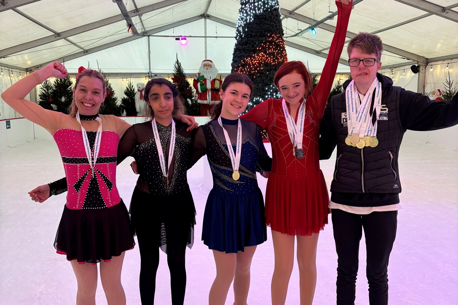 Medals galore at Tingley Ice Rink!