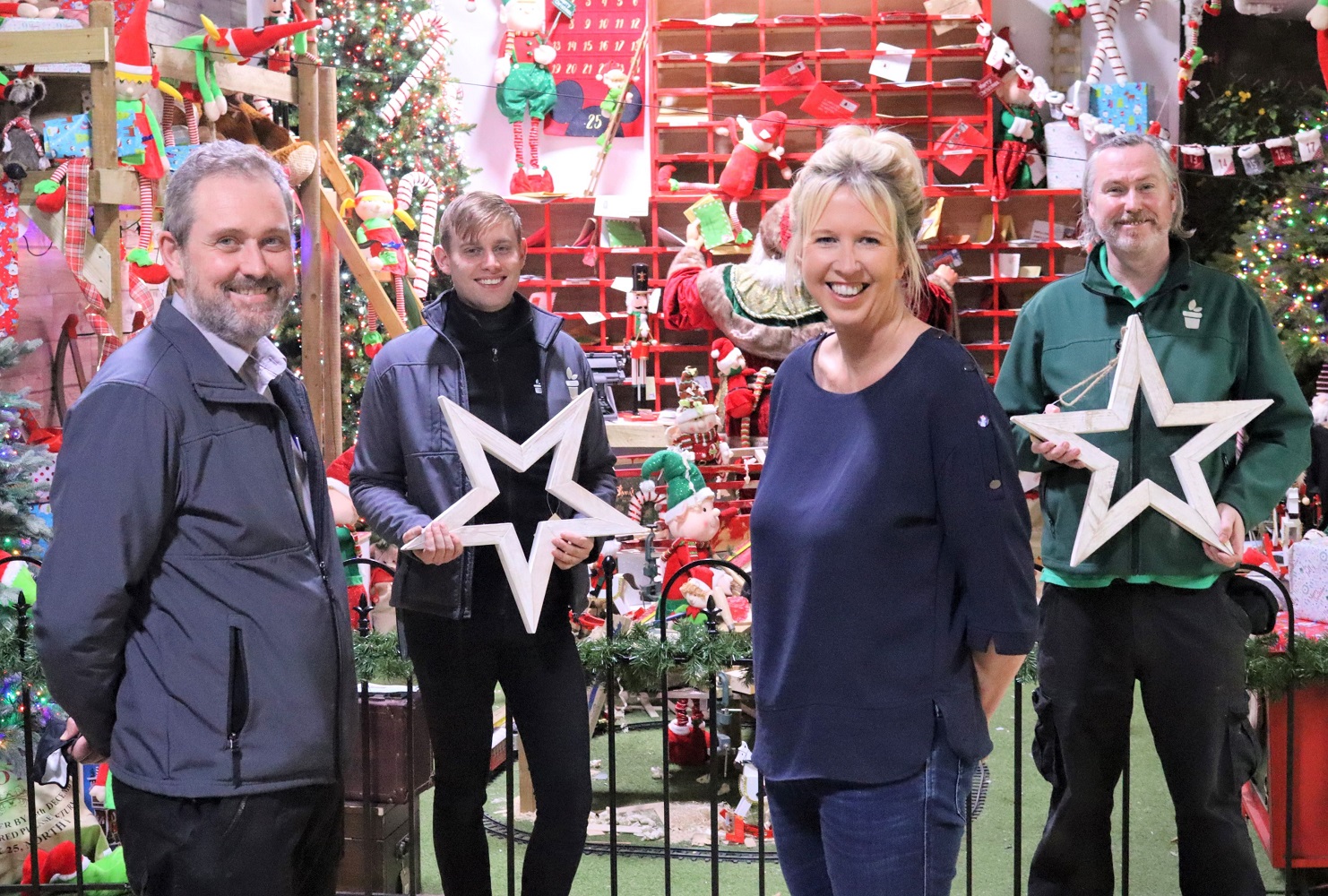 We’ve won an industry award for our Christmas displays for the fifth time
