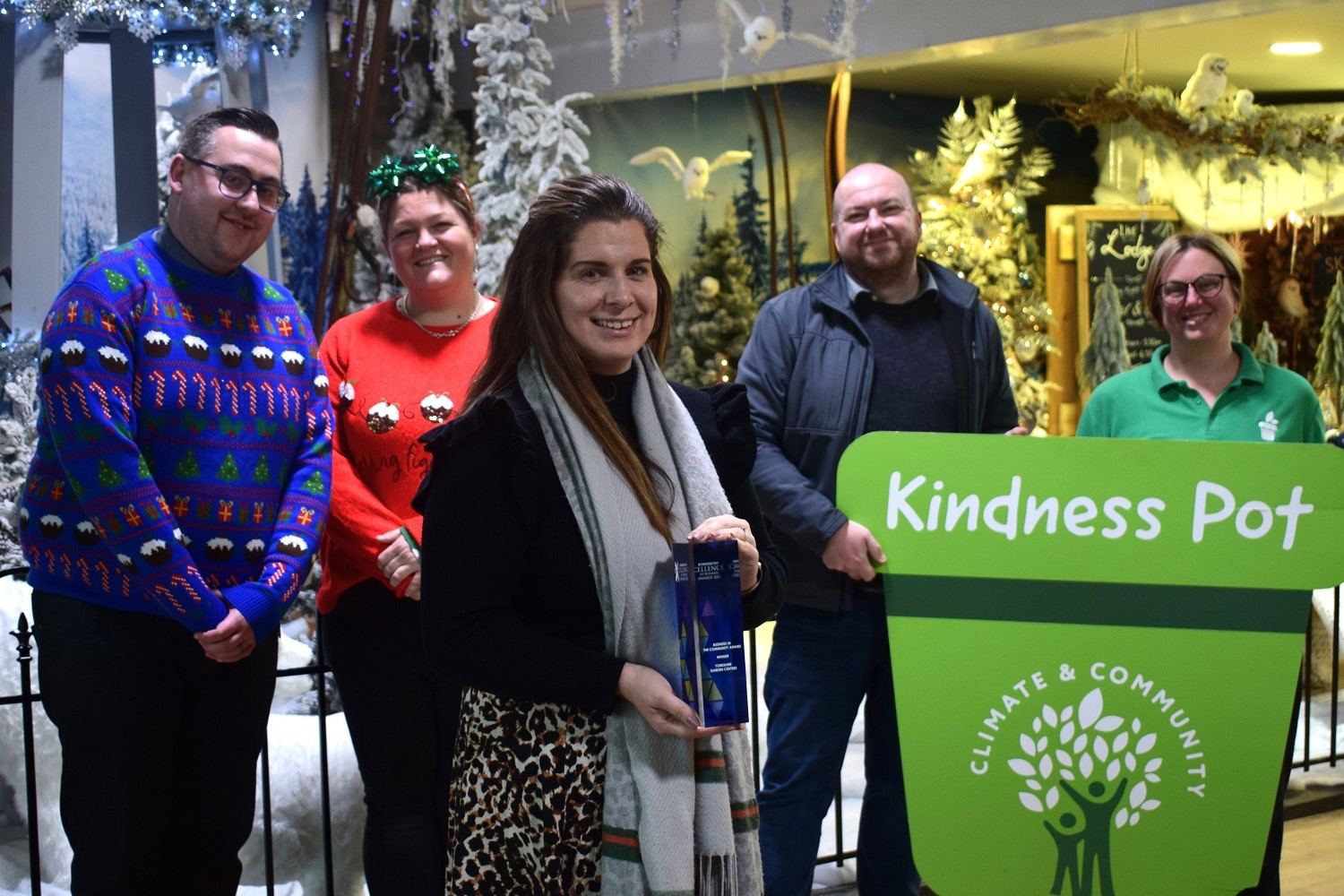 We've won an award for our community initiatives