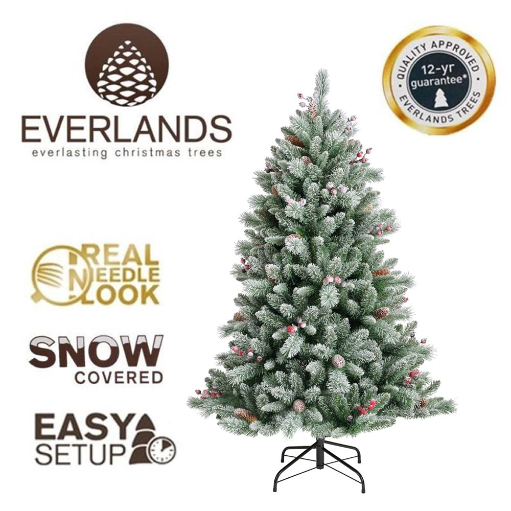 5FT Hawkeshead Spruce - Kaemingk Everlands Christmas Tree | AT48