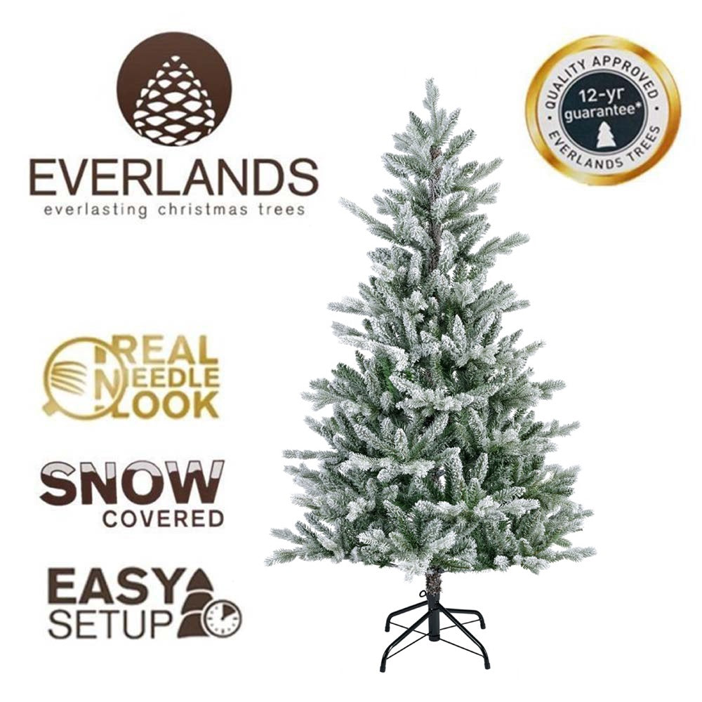 5FT Snowy Glacier Pine - Kaemingk Everlands Christmas Tree | AT43