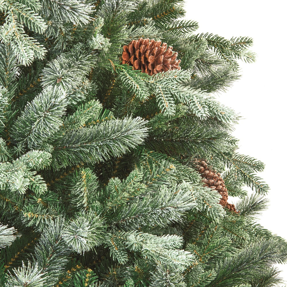 7.5FT Frosty Dorchester Pine Pre-Lit - National Tree Company | AT110