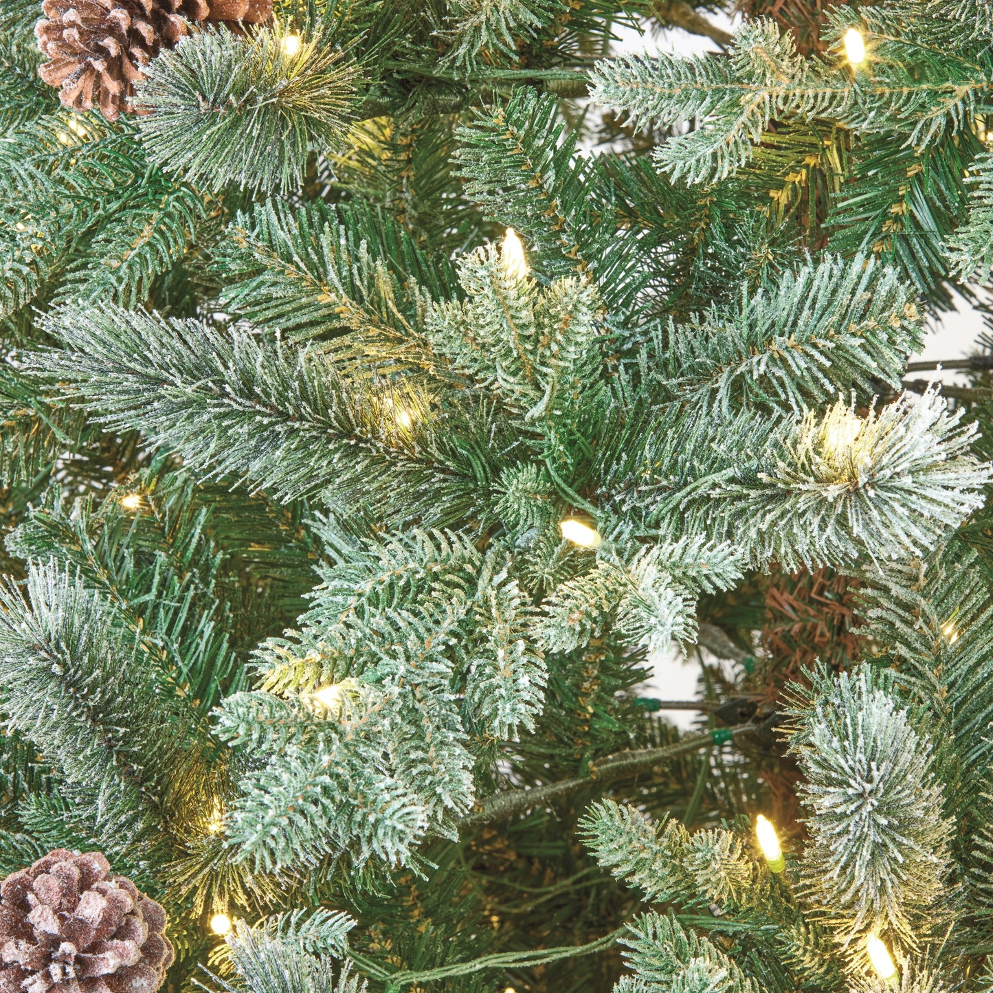 6.5FT Frosty Dorchester Pine Pre-Lit - National Tree Company | AT109