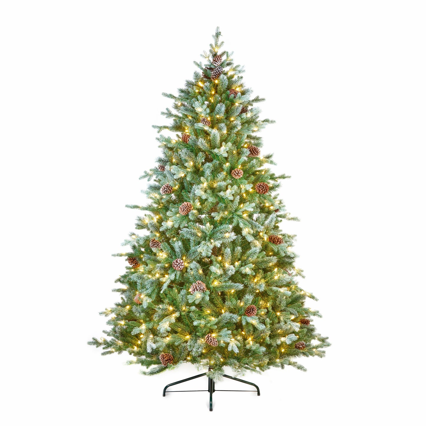 6.5FT Frosty Dorchester Pine Pre-Lit - National Tree Company | AT109