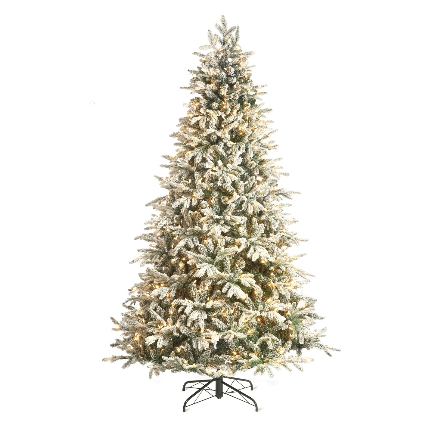 6.5FT Snowy Harmony Spruce Pre-Lit - National Tree Company | AT107