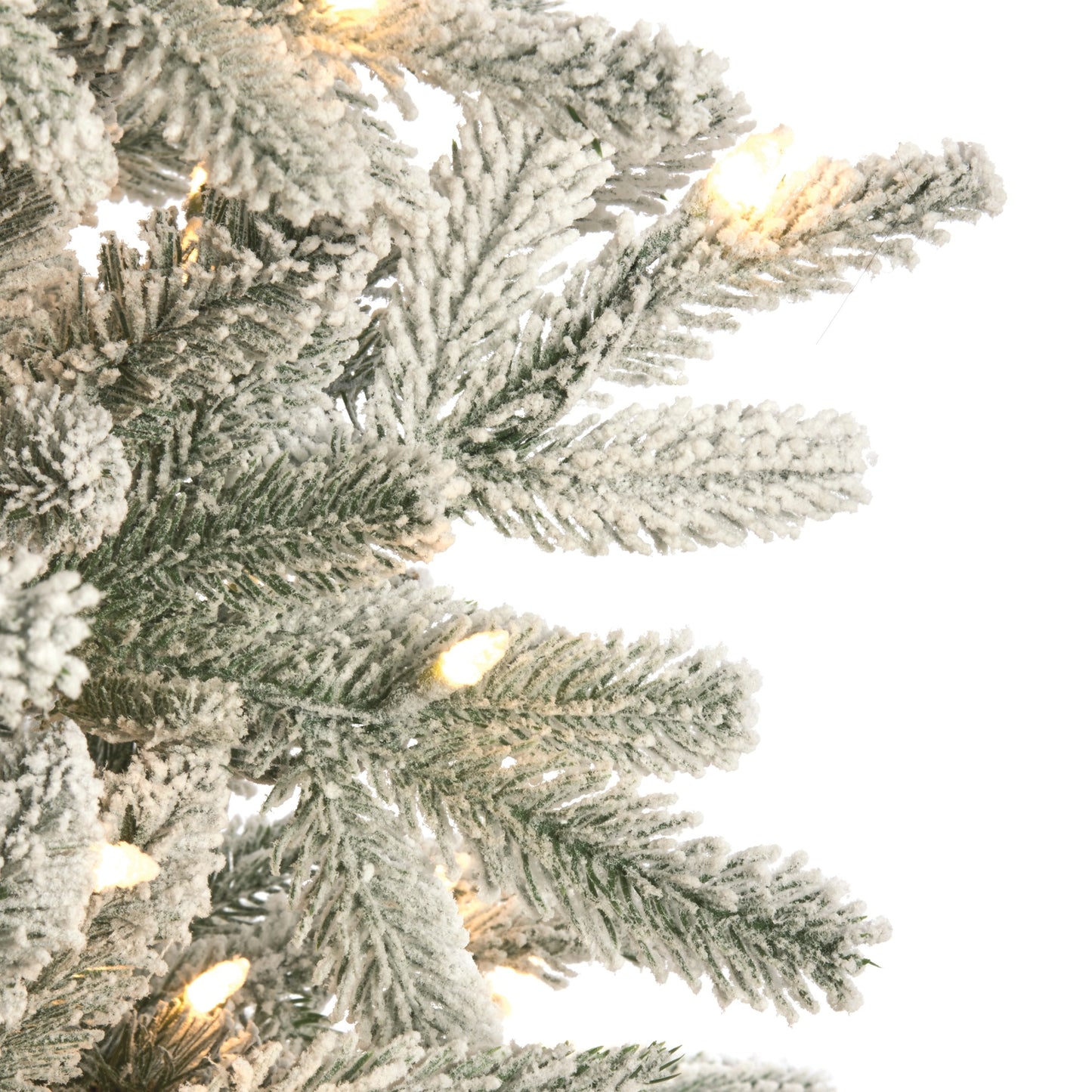 6.5FT Snowy Harmony Spruce Pre-Lit - National Tree Company | AT107