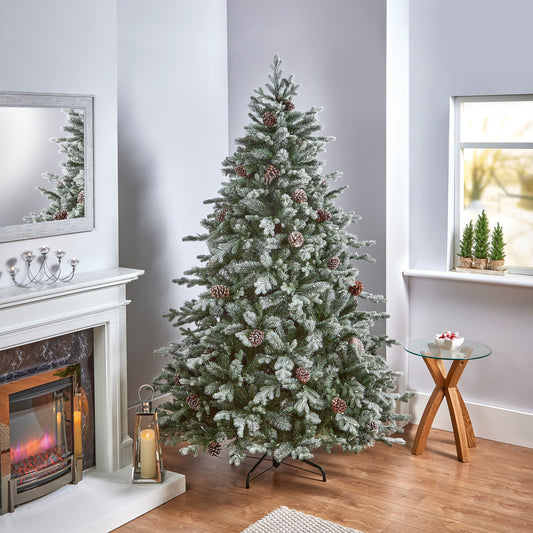 7.5FT Frosty Dorchester Pine - National Tree Company | AT112
