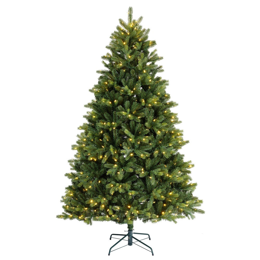 7ft Beaumont Pine Pre-Lit - Kaemingk Everlands Christmas Tree | AT8