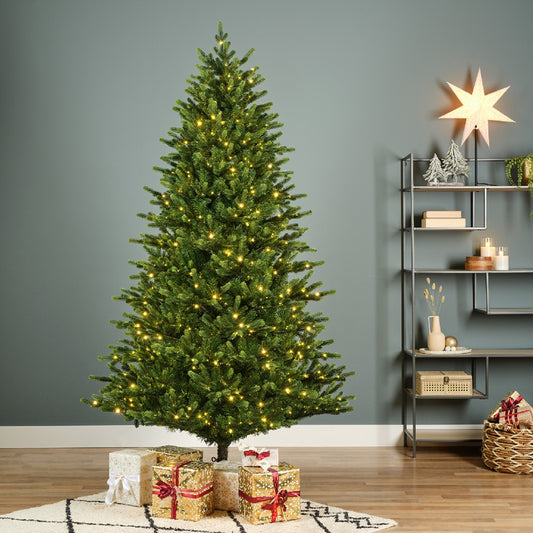7FT Highgrove Fir Pre-lit - Kaemingk Everlands Christmas Tree | AT33