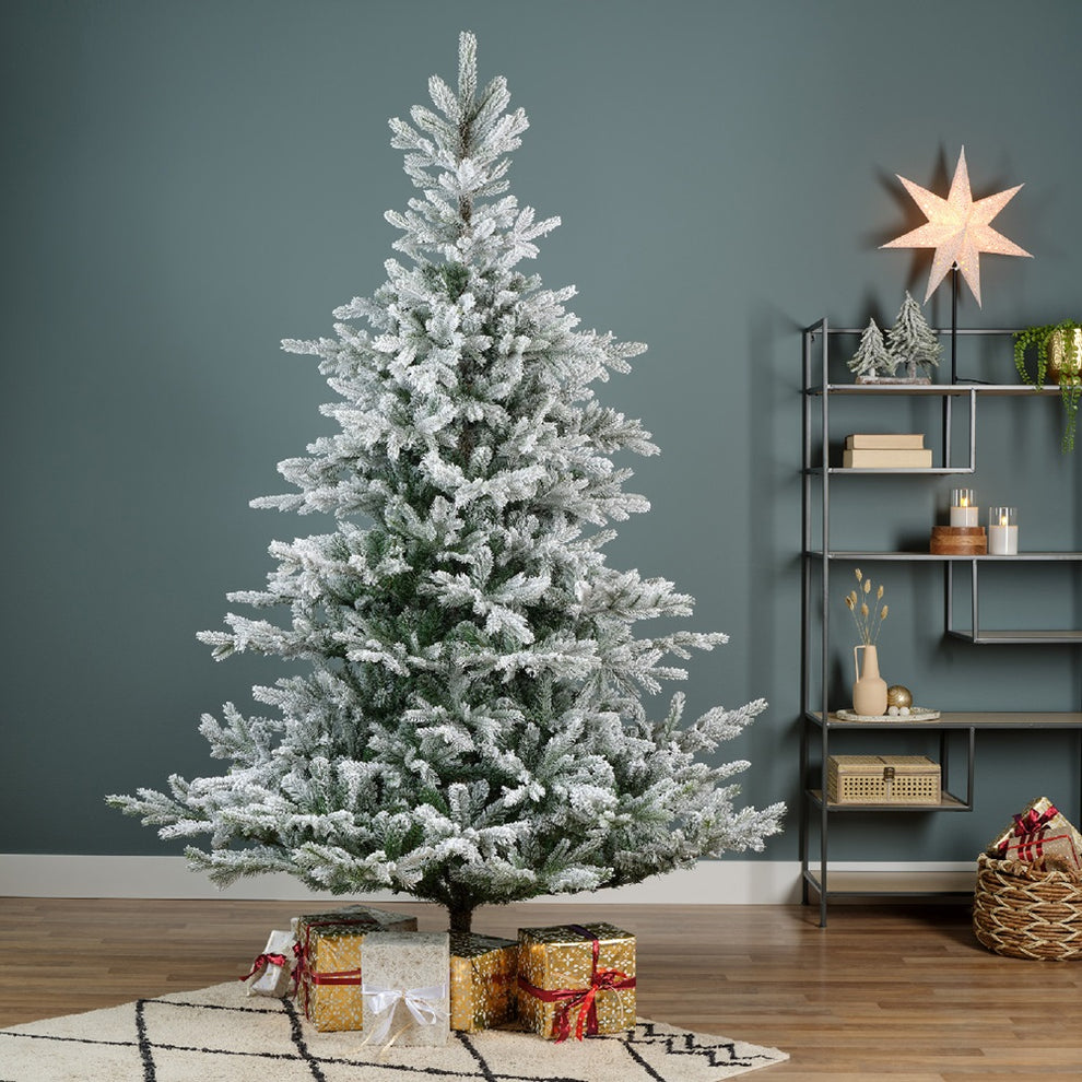 7FT Snowy Whistler Fir - Kaemingk Everlands Christmas Tree | AT52 ...
