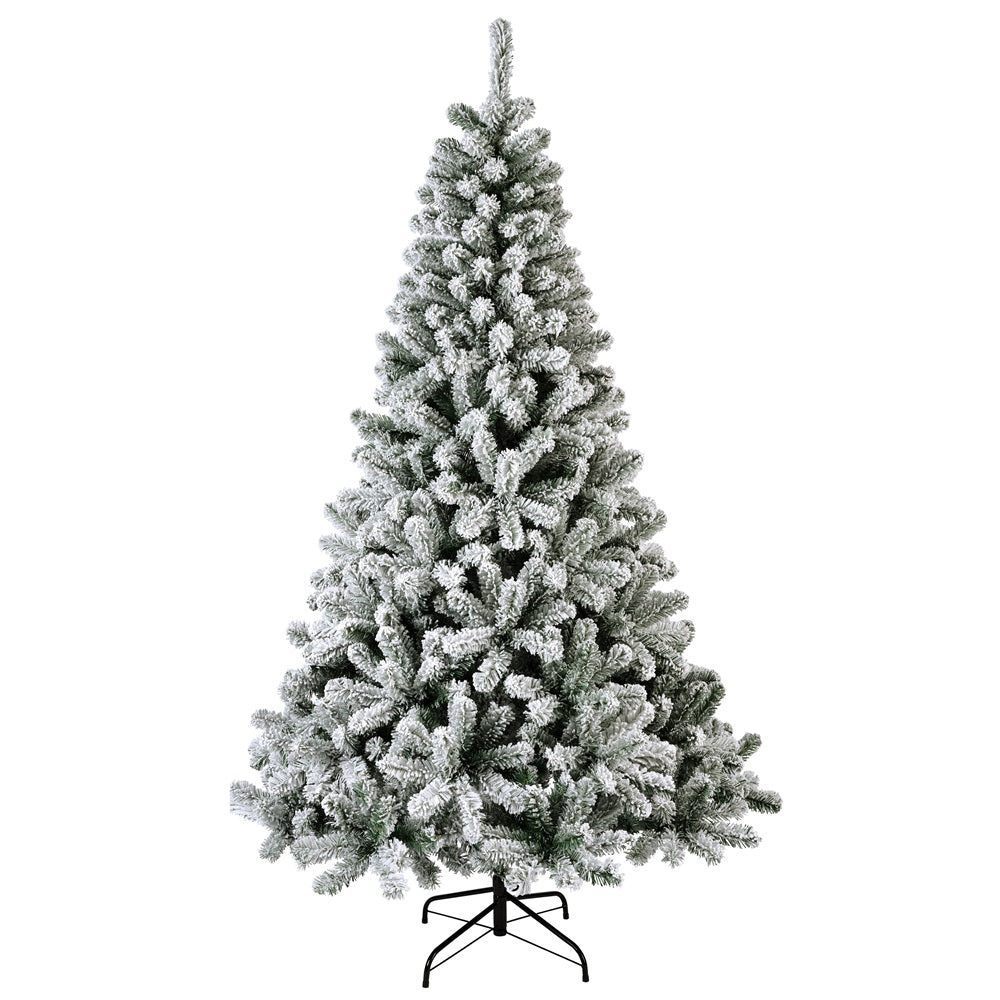 8FT Snowy Kingsley Pine - Kaemingk Everlands Christmas Tree | AT37