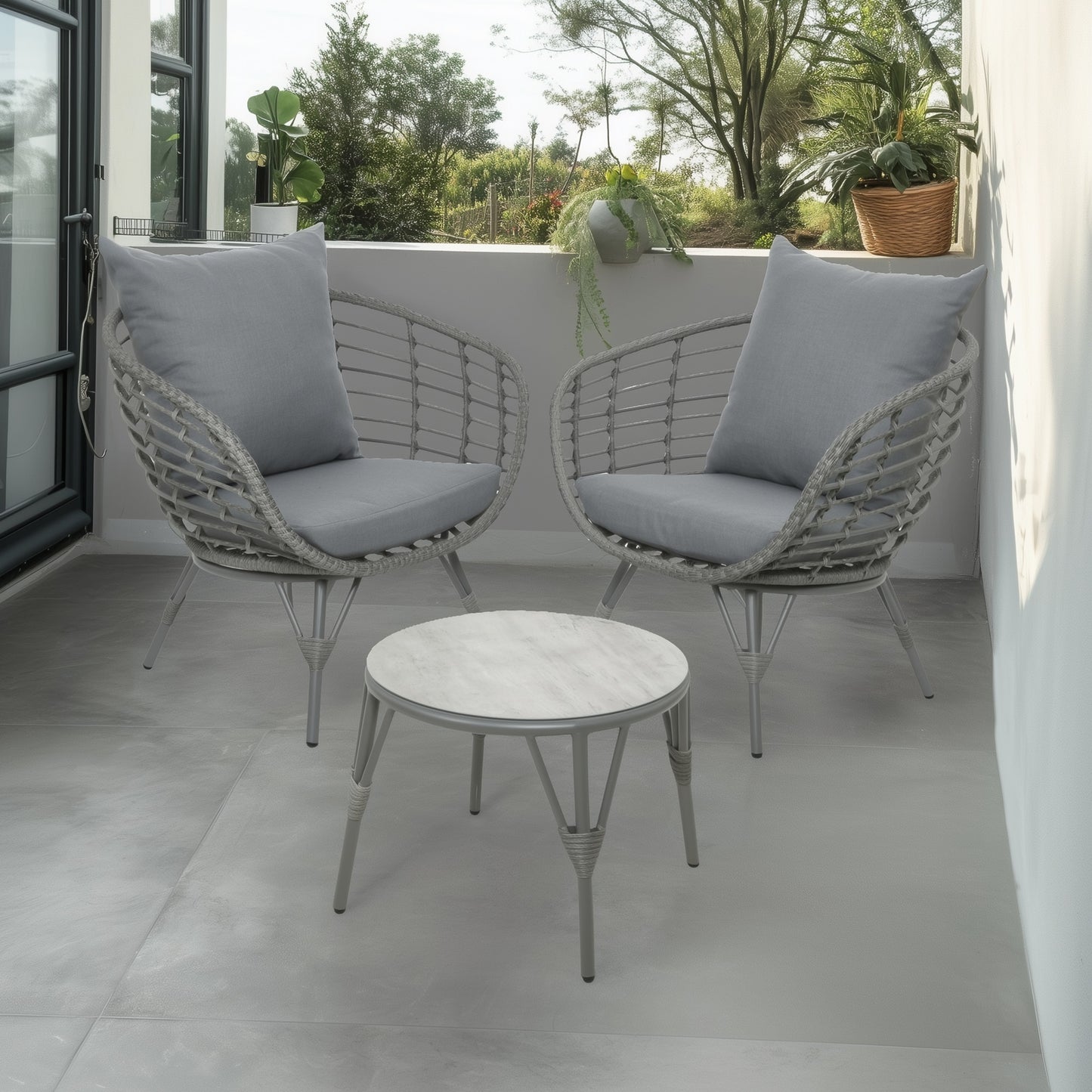Kaemingk Evora Duo Set - Grey | W0043