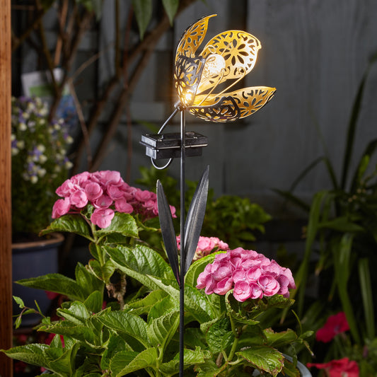 Alyna Solar Flower Stake