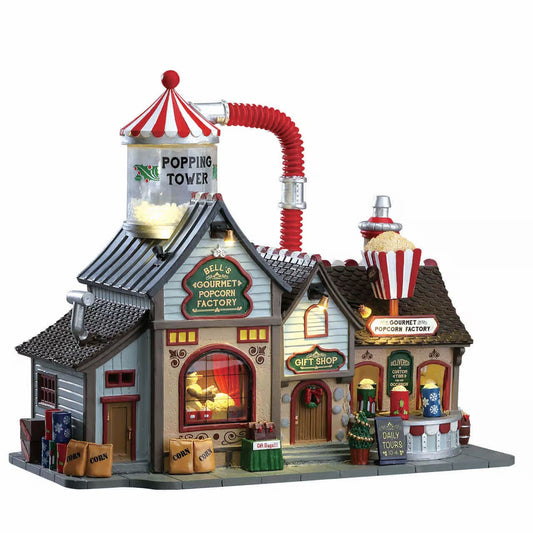Bells Gourmet Popcorn Factory | Lemax Christmas Villages
