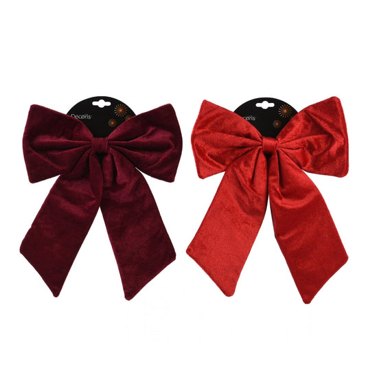 Red Bow 30cm - 2 Asst