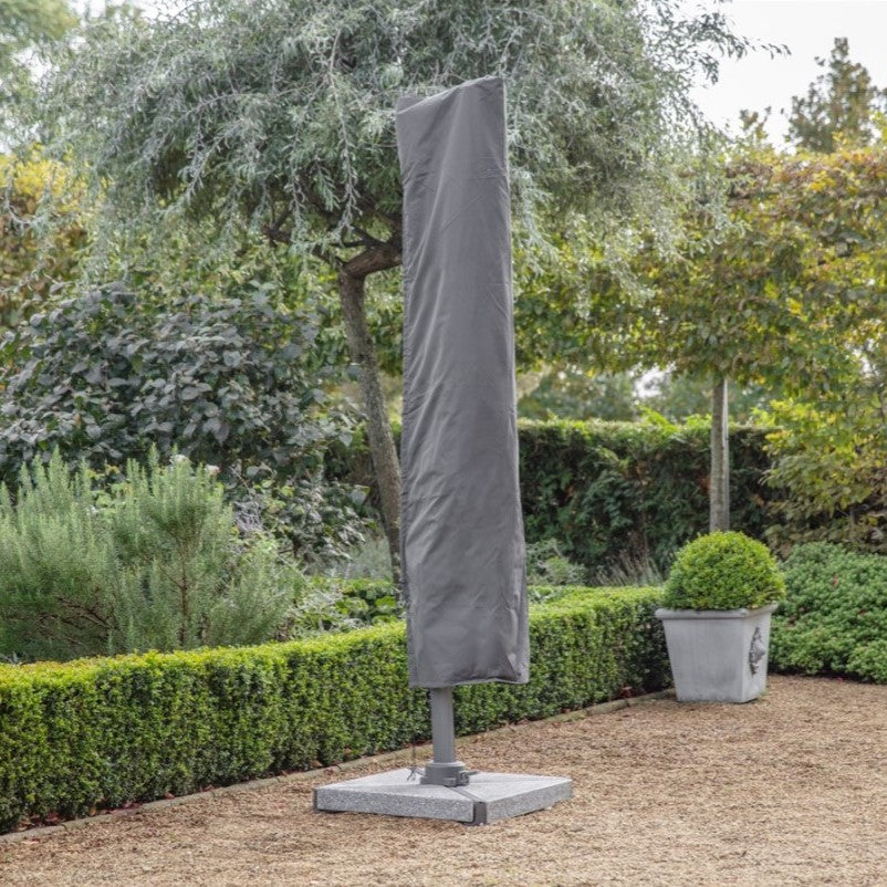 Bramblecrest Lichfield 2.7m Square Parasol with Cover - Grey