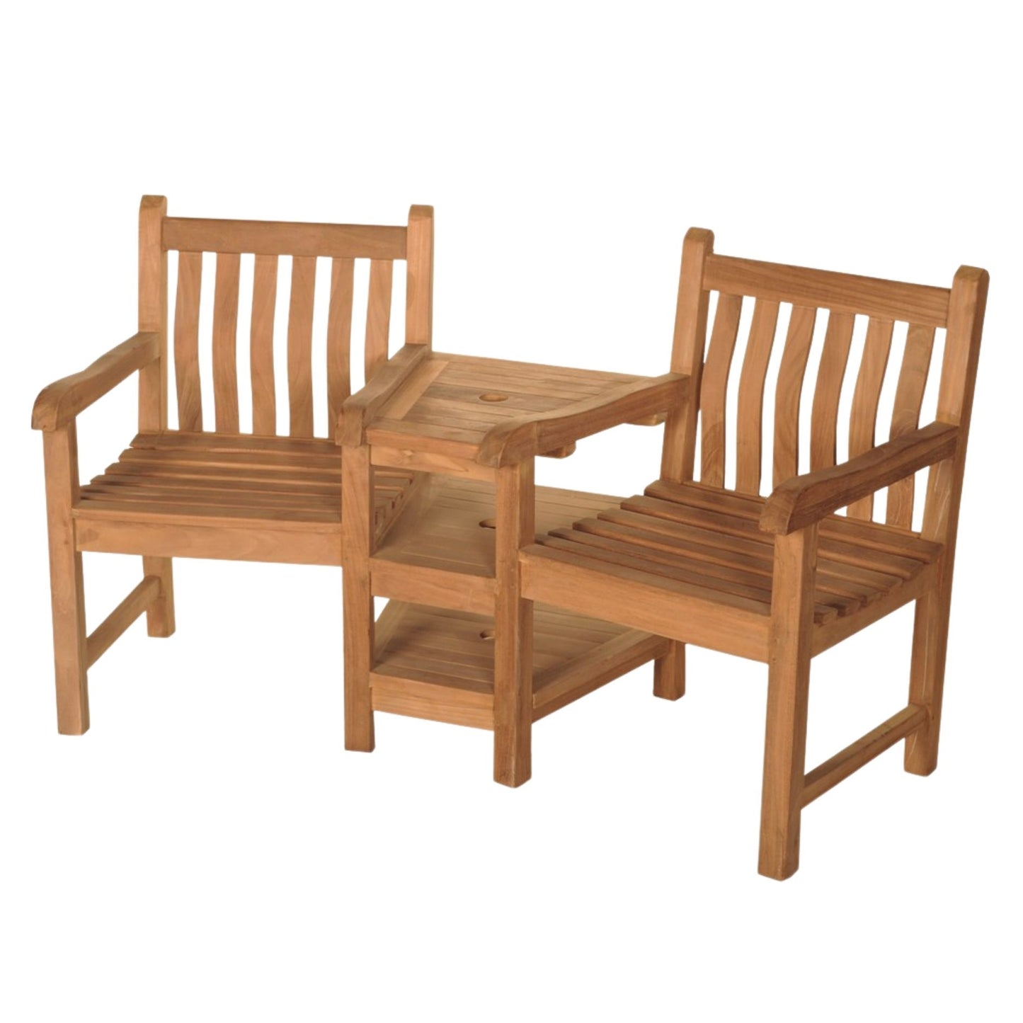 Bramblecrest Tete a Tete Teak Bench