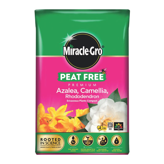 Evergreen - Peat Free Miracle-Gro Ericaceous Compost 40L
