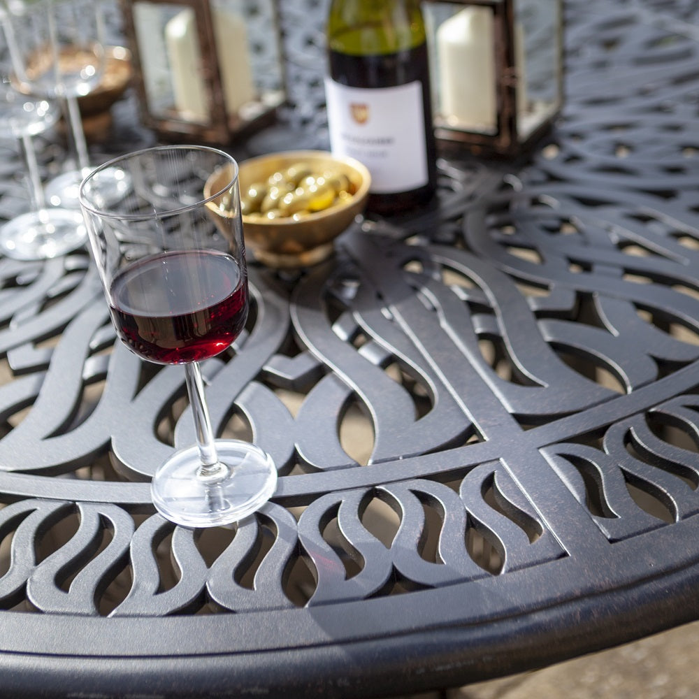 Hartman Amalfi 4 Seat Dining Set with Parasol | C0002