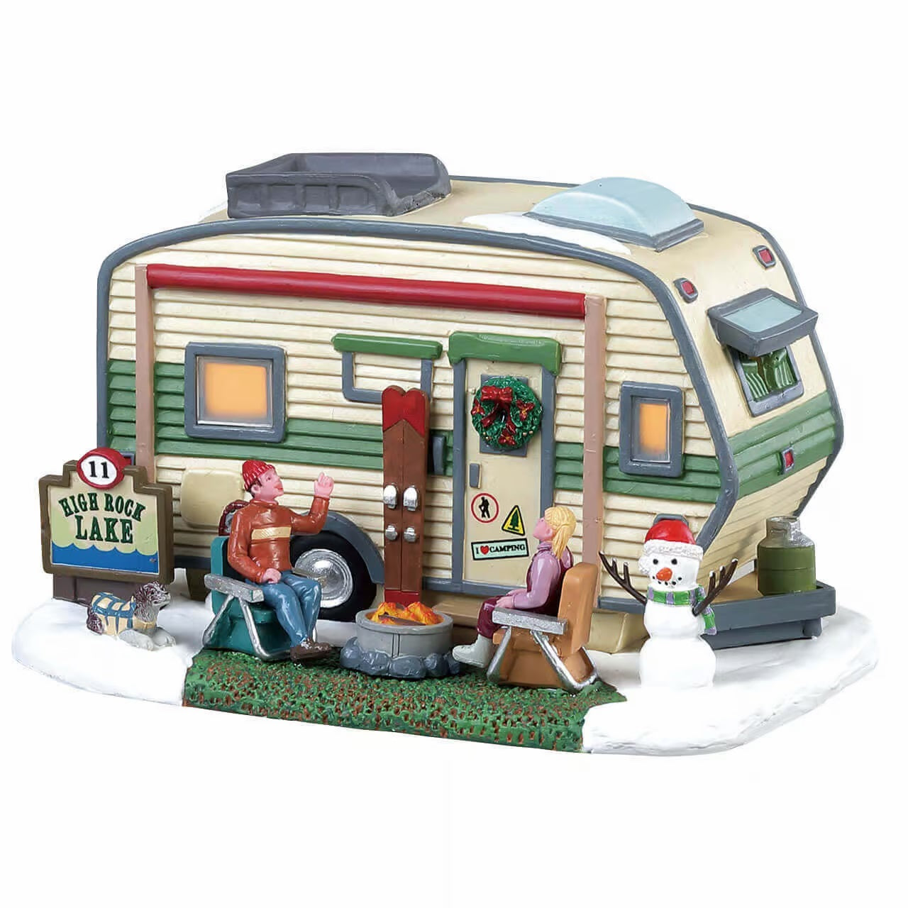 High Rock Lake Trailer | Lemax Christmas Villages