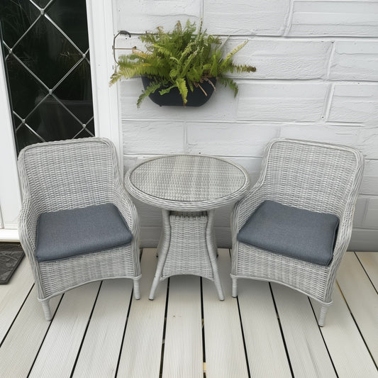 Hill & Dale Malton Bistro Set - Grey | W0019