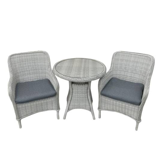 Hill & Dale Malton Bistro Set - Grey | W0019