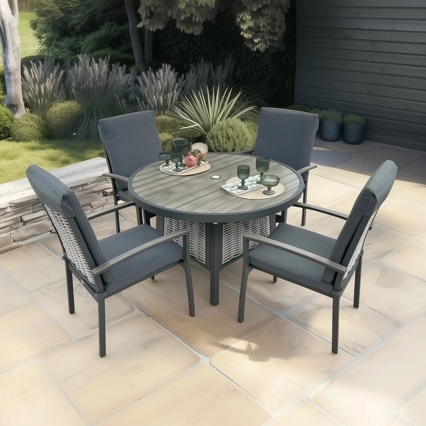 Hill & Dale Saltaire 4 Seat Dining Set | A0002