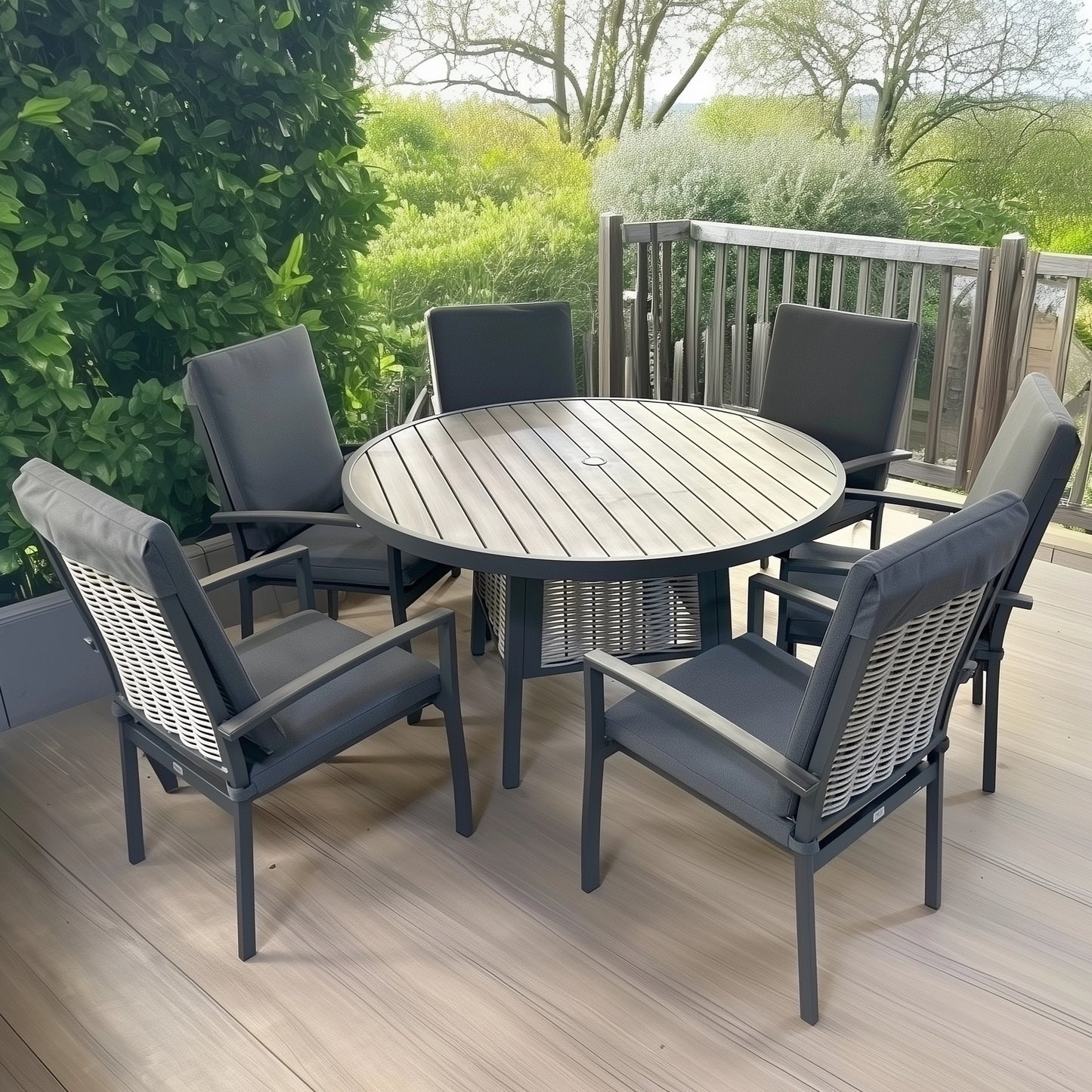 Hill & Dale Saltaire 6 Seat Dining Set | A0003