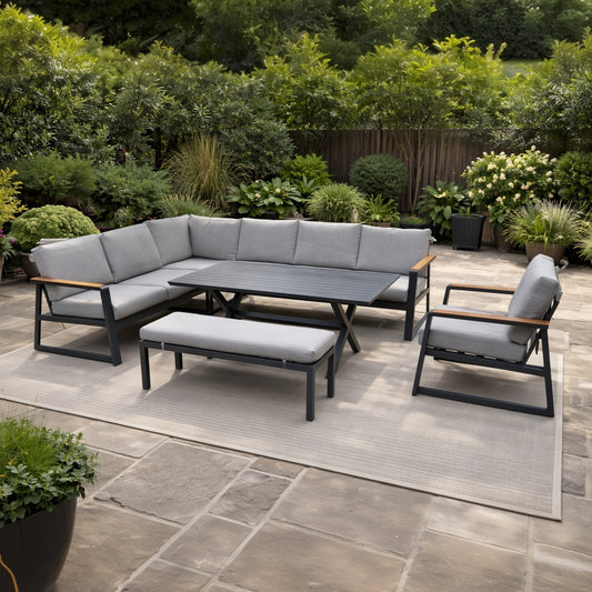 Hill & Dale Walton Corner Dining Set | A0028