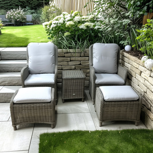 Hill & Dale Malton Duo Recliner Set - Brown | W0037